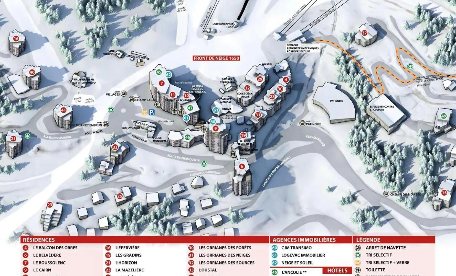 Lejlighed Residence Le Cairn - Residence Cairn - Studio 4 Personnes Vue Pistes Mae-6291 Les Orres